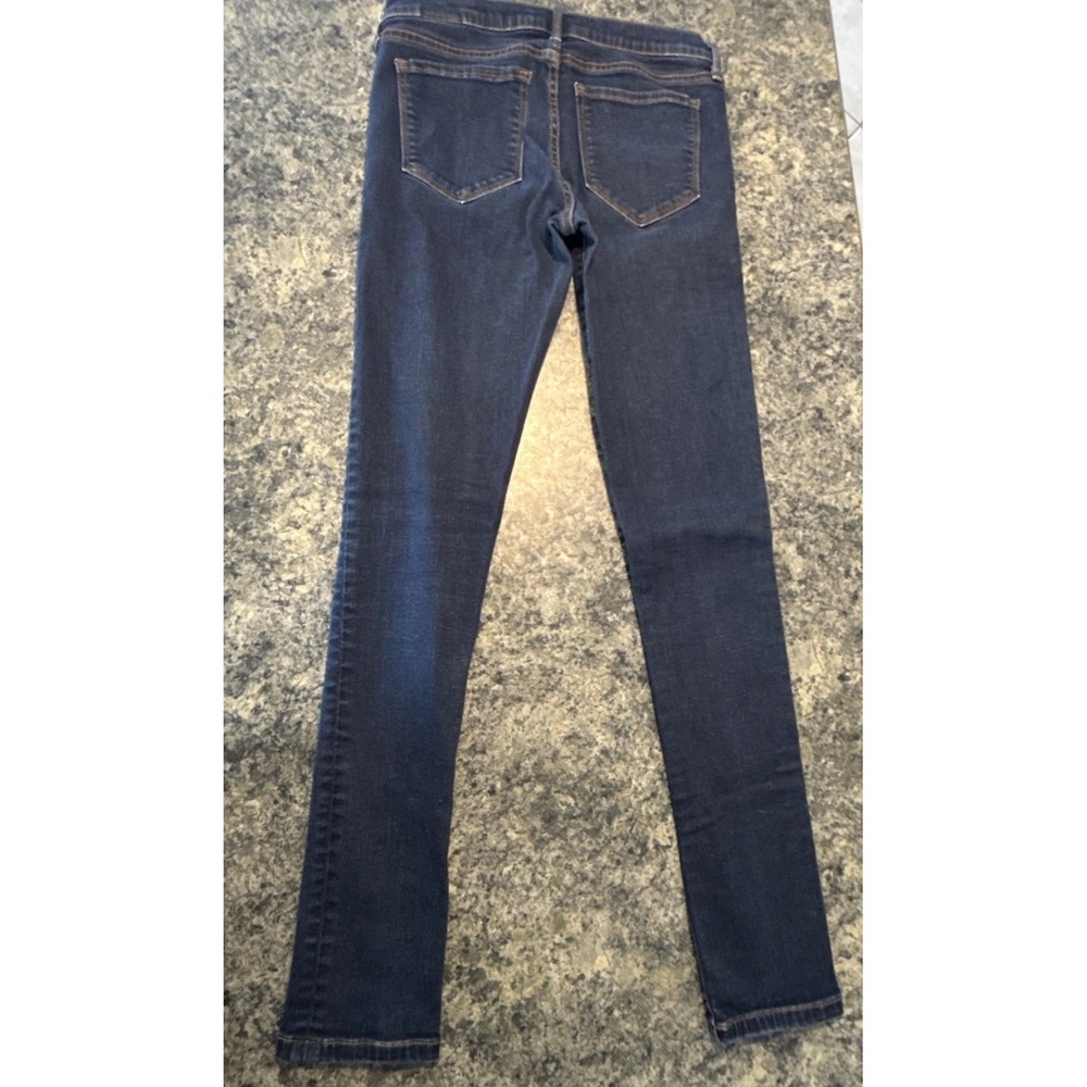 Banana Republic Women's Mid-Rise Skinny Jeans Dark Wash Size 27 Stretch - Picture 6 of 6